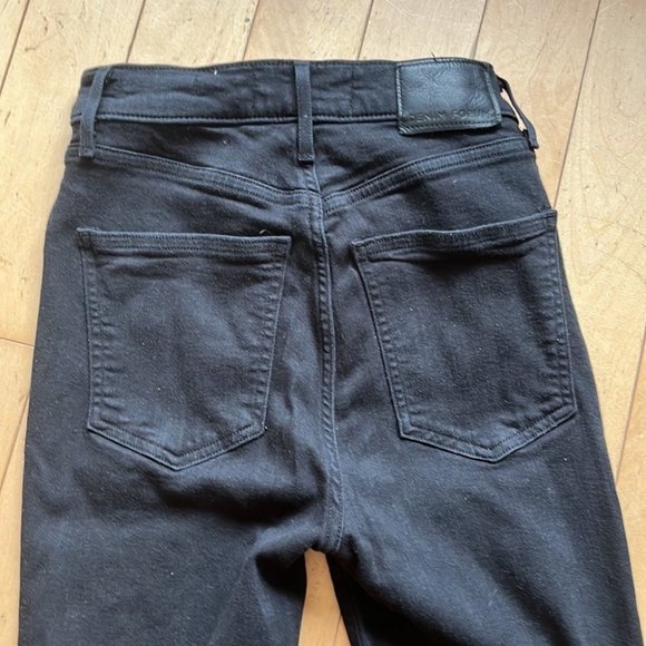 Aritzia Denim Forum Lola High Rise Skinny Black - Picture 10 of 11